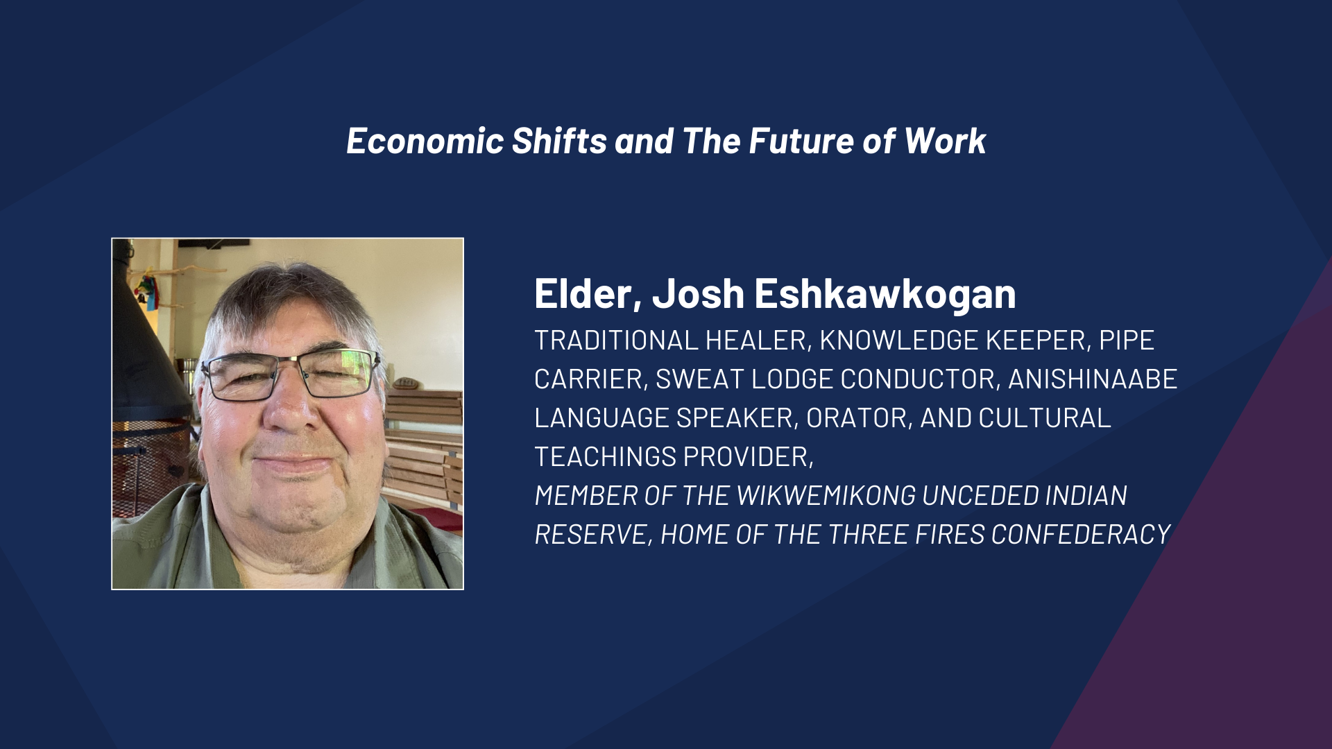 Elder Josh Eshkawkogan